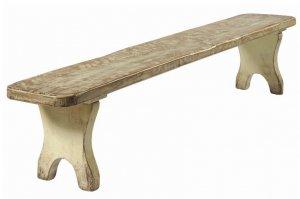 LYON PAINTED BENCH